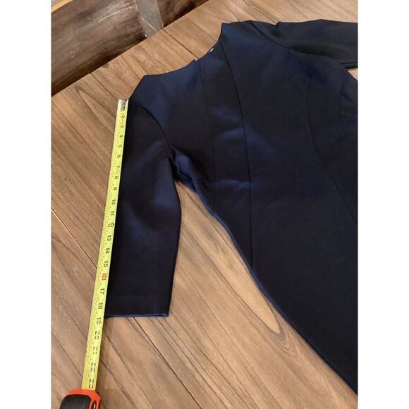 Doncaster Black Mini Shift Dress 3/4 Sleeve Formal Business Office Classic 14 - Picture 16 of 16